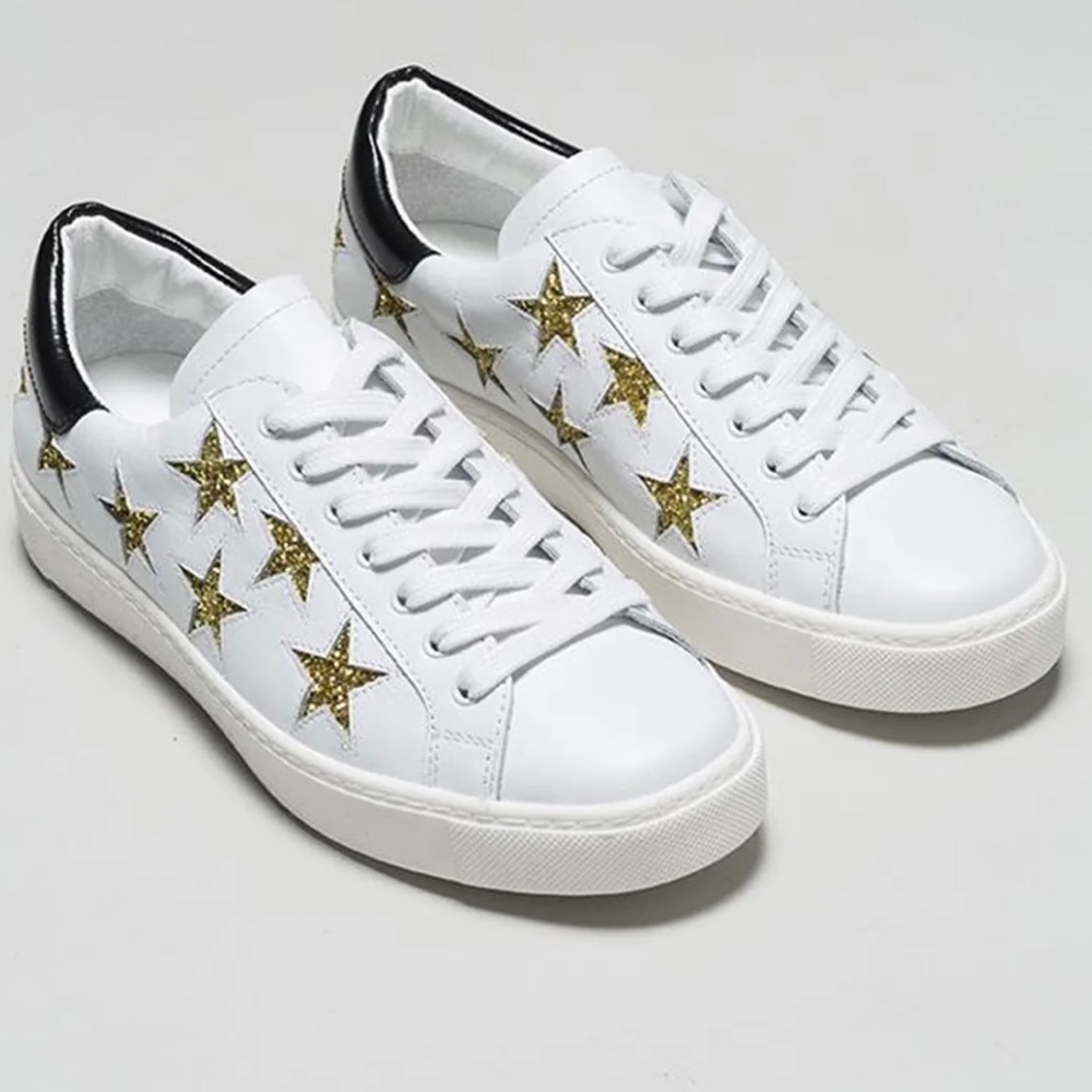 NEW LUXURY D.O.F. STELLA LEATHER SNEAKERS